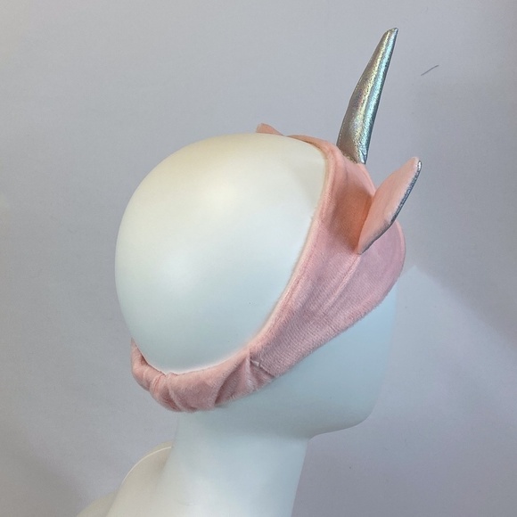 3 pac -Pink fleece Unicorn Spa Headband NE… - Picture 3 of 3